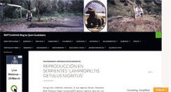 Desktop Screenshot of blog.reptilmania.com